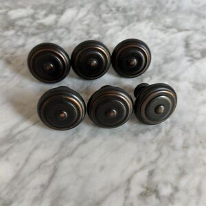 6 Pottery Barn Round Knob